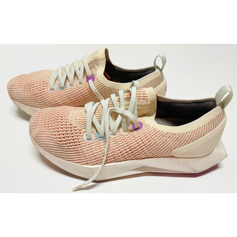 Allbirds Tree Flyer Womens Running Shoes Lux Beige Bloom Peach Pink W10 Sneaker